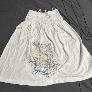 Del Sol Color Changing Girls White Dress: Size YL
